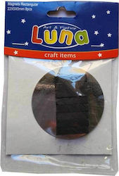 Luna Ferrite Rectangular Magnet D5xL22xW5mm 8pcs