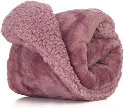 Borea Husă de pătură Super-dublu 220x240cm Cozy Roz