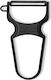 Triangle Peeler/Cleaner For Fruits And Vegetables Made Of Stainless Steel Black