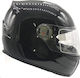 Faseed FSD 807 Negru Casca Moto Față Întreagă