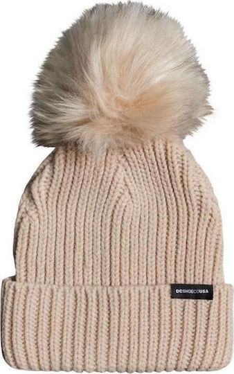 Splendid Γυναικείος Pom Pom Beanie Σκούφος σε Μπεζ χρώμα