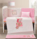 Beauty Home Set Für Krippe Pure Thoughts Rosa 4Stück