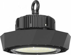 V-TAC Lumină clopot comercială LED 100W Alb rece 18000lm cu LED încorporat Negru Ø26xÎ26cm V-TAC Lumină clopot comercială LED 100W Alb rece 18000lm cu LED încorporat Negru Ø26xÎ26cm