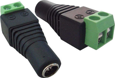 CCTV Connector Φις Τροφοδοσίας με Βίδα AA-009