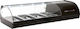 Sayl Barcelona Freezing Showcase Tabletop with Capacity 4x1/3 GN 108.5x39.5x24.5cm