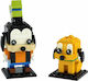Lego Brick Headz Goofy & Pluto pentru 10+ ani