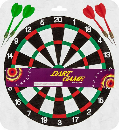 ToyMarkt Set with Target & 1 Darts Target 28cm with 4 Darts 912852