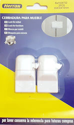 Window Protectors made of Plastic in White Color 2pcs