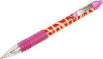 Zebra Grip Funky Pen Ballpoint with Pink Ink