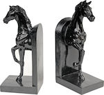 Wooden Bookend in Black Color 9.50x12.7x27cm.