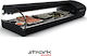 Sayl Barcelona Vitrină de Răcire De Masă cu Capacitate 6x1/3 GN 143.8x39.5x27cm Shark Sushi