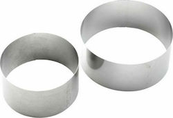 Pedrini Tăvi de copt Rotunde Metalice 2buc