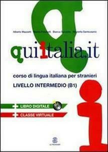 Qui Italia.it Intermedio b1 Studente (+cd-Rom)