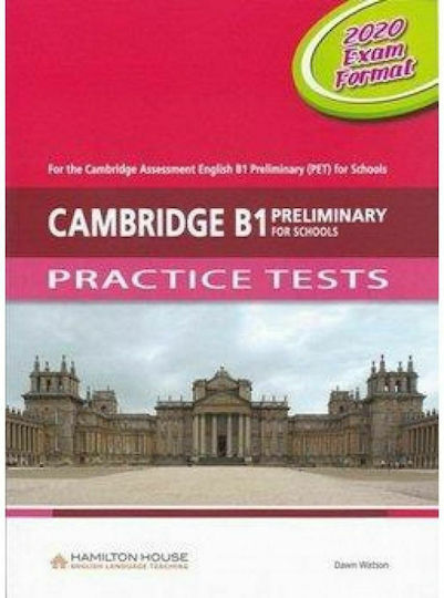 Cambridge B1 Preliminary Pet for Schools Cd 2020