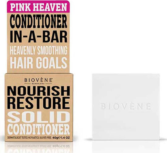 Biovene Pink Heaven Conditioner Wiederaufbau/Pflege für Trocken Haare 40gr