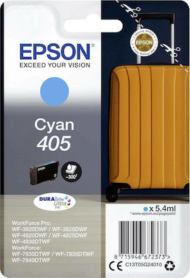 Epson 405 Μελάνι Εκτυπωτή InkJet Κυανό (C13T05G24010)