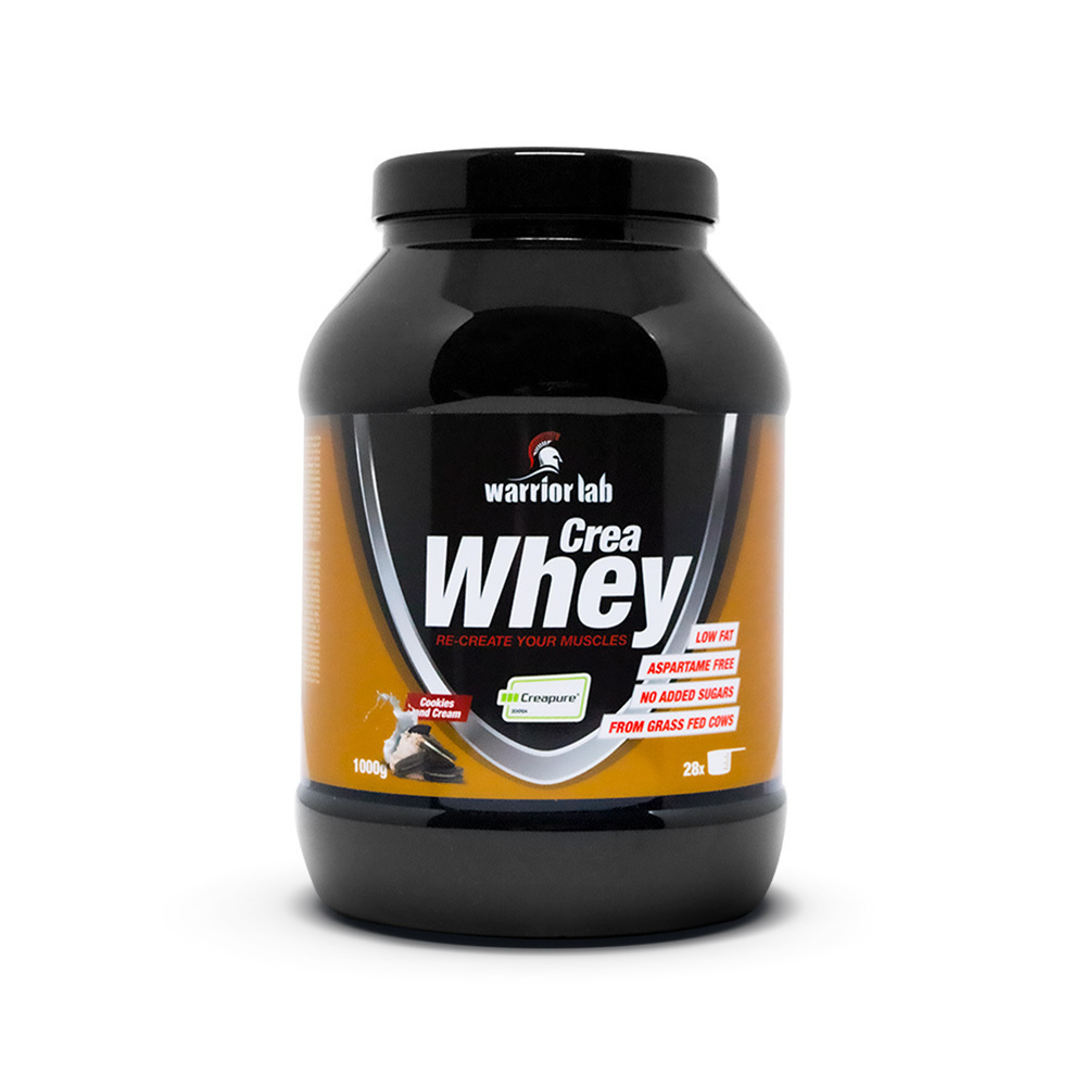Warrior Lab Crea Whey Πρωτεΐνη Ορού Γάλακτος με Γεύση Cookies & Cream