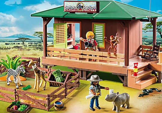 Playmobil Wild Life Ranger Station Animal Area για 4-10 ετών