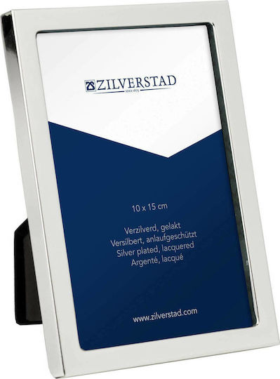 Zilverstad Metallic Photo Frame with Silver Frame