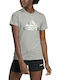 Adidas Women's Athletic T-shirt Grey Heather