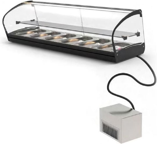 Sayl Barcelona Maintenance Showcase Tabletop with 2 Levels 119x40x34cm