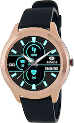 Marea B60001 47mm Smartwatch με Παλμογράφο (Μαύρο/Χρυσό)