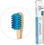 The Humble Co. Humble Brush Adult Sensitive Periuță de dinți Beige-Blue 1buc