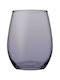 Espiel Amber Glass for White Wine made of Glass in Purple Color Goblet 350ml 1pcs