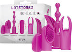 LateToBed 4fun Cap pentru Vibrator Y-835 Violet