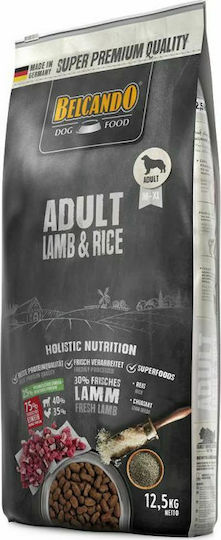 Belcando Adult Lamb & Rice 12.5kg Ξηρά Τροφή χωρίς Σιτηρά για Ενήλικους Σκύλους Μεσαίων & Μεγαλόσωμων Φυλών με Αρνί και Ρύζι