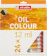 Royal Talens Oil Colour Set Oil Colours Set 12ml 24pcs