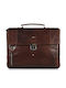 Leder Herrentasche Geldbörse Braun