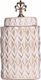 Espiel Decorative Vase Ecru 18.5x12x36cm