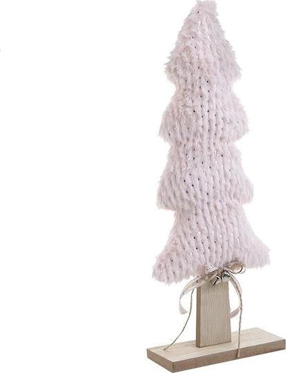Christmas Decorative Fabric Tree 29cm Pink