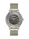 Kenneth Cole New York Watch Battery with Gold Metal Bracelet