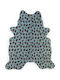 Childhome Leopard Kinder Teppich Blue 145x160cm