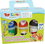 Toy Color Pots Superwashable Σετ Δακτυλομπογιές 80ml 6τμχ