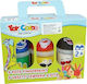 Toy Color Pots Superwashable Finger Paints Set 80ml 6pcs