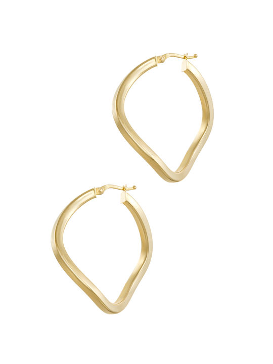 Earring Gold 14K Krikos Square Braid 14K