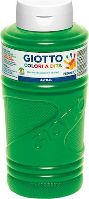 Giotto Colori a Dita Vopsea degete Verde 750ml 000536011