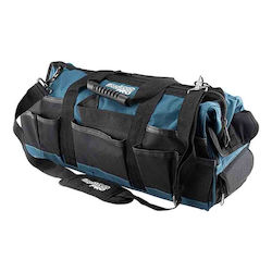 Bormann Pro BTB3100 Over the Shoulder Tool Bag Blue L57xW24xH32cm