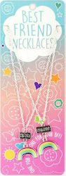 Gama Brands Best Friends Necklaces Rainbow Jewe...