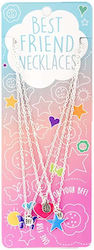 Gama Brands Best Friends Necklaces Heart Star B...