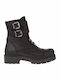 Commanchero Original Leather Women's Ankle Boots Black