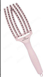 Olivia Garden Fingerbrush Combo Brush Hair Pink