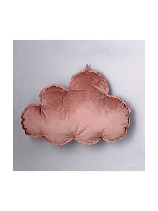 Palamaiki Διακοσμητικό Μαξιλάρι Κούνιας "Σύννεφο" Ροζ 46x34cm