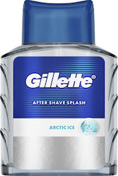 Gillette Arctic Ice After Shave Splash with Aloe 100ml