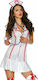 Leg Avenue Head Nurse Dress 3 Pieces Set