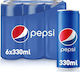 Pepsi Regular Кола с Газировка в Кутия 6x330мл