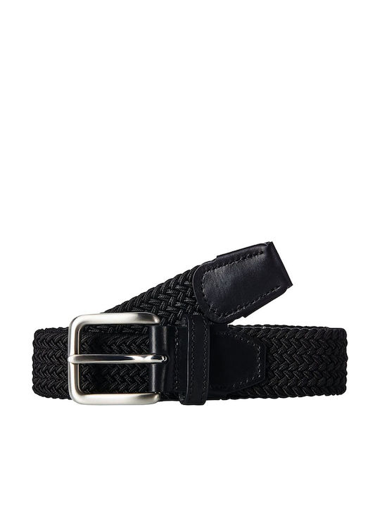 Jack & Jones Еластична Мъжки Колан Knitted Черен